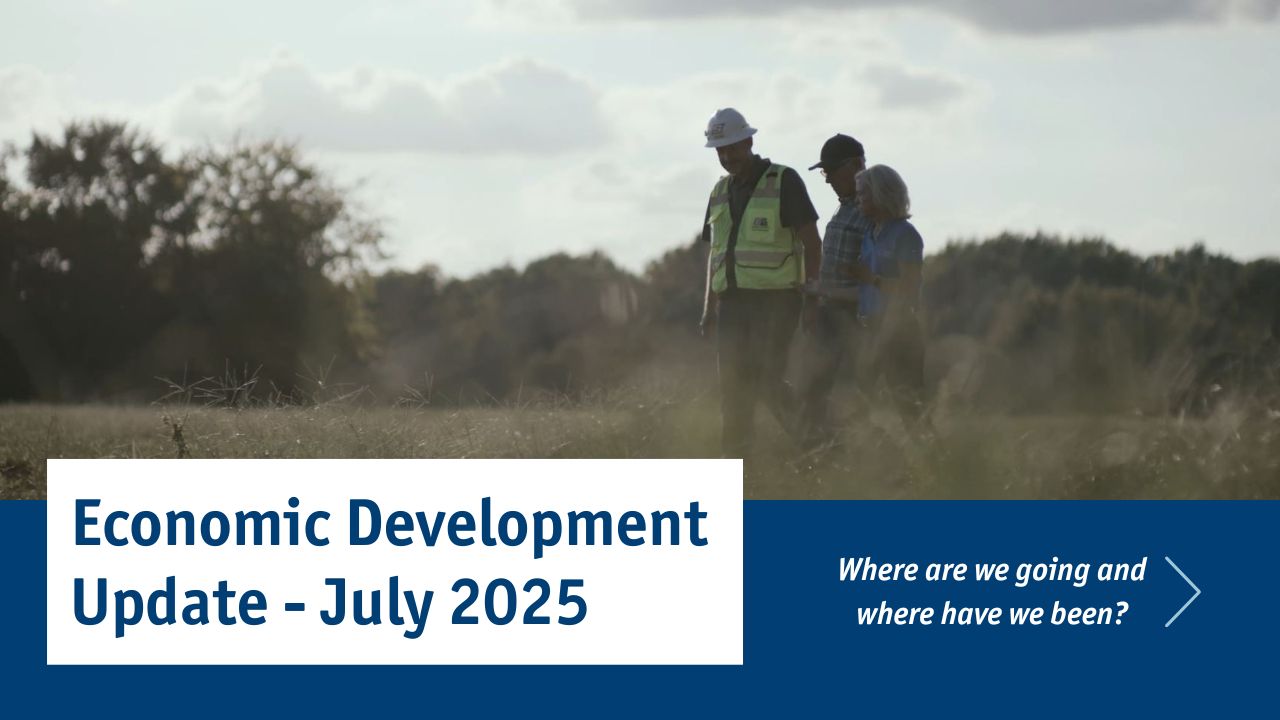 An Economic Development Update from Stephen Barrington - July 2025